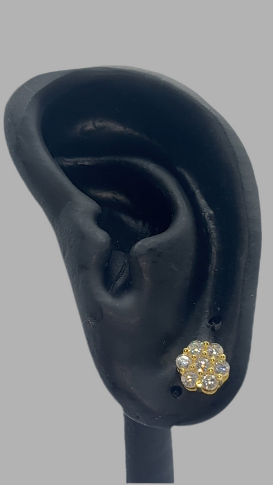 FLOWER STUD, 8MM