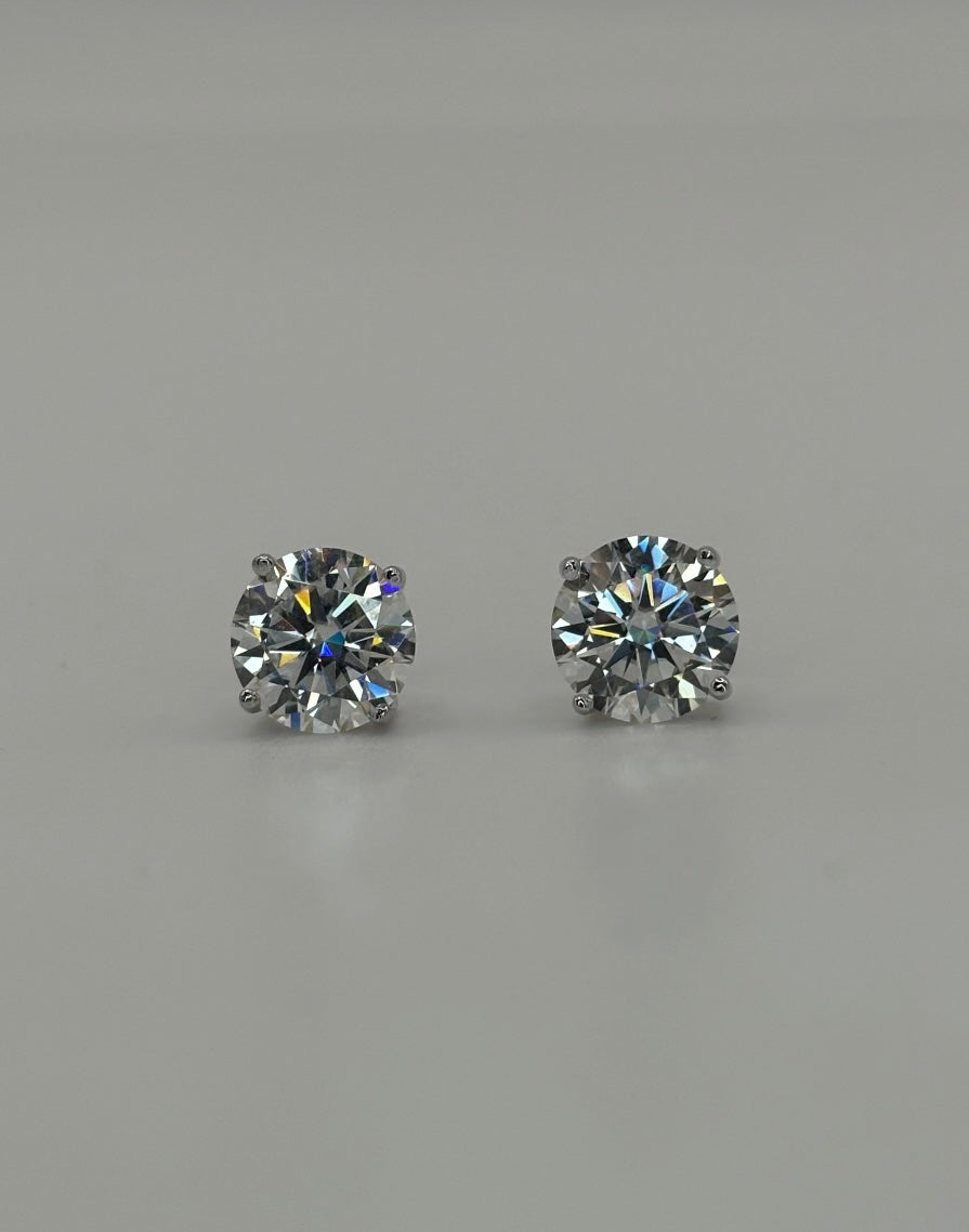 Earrings- Moissanite