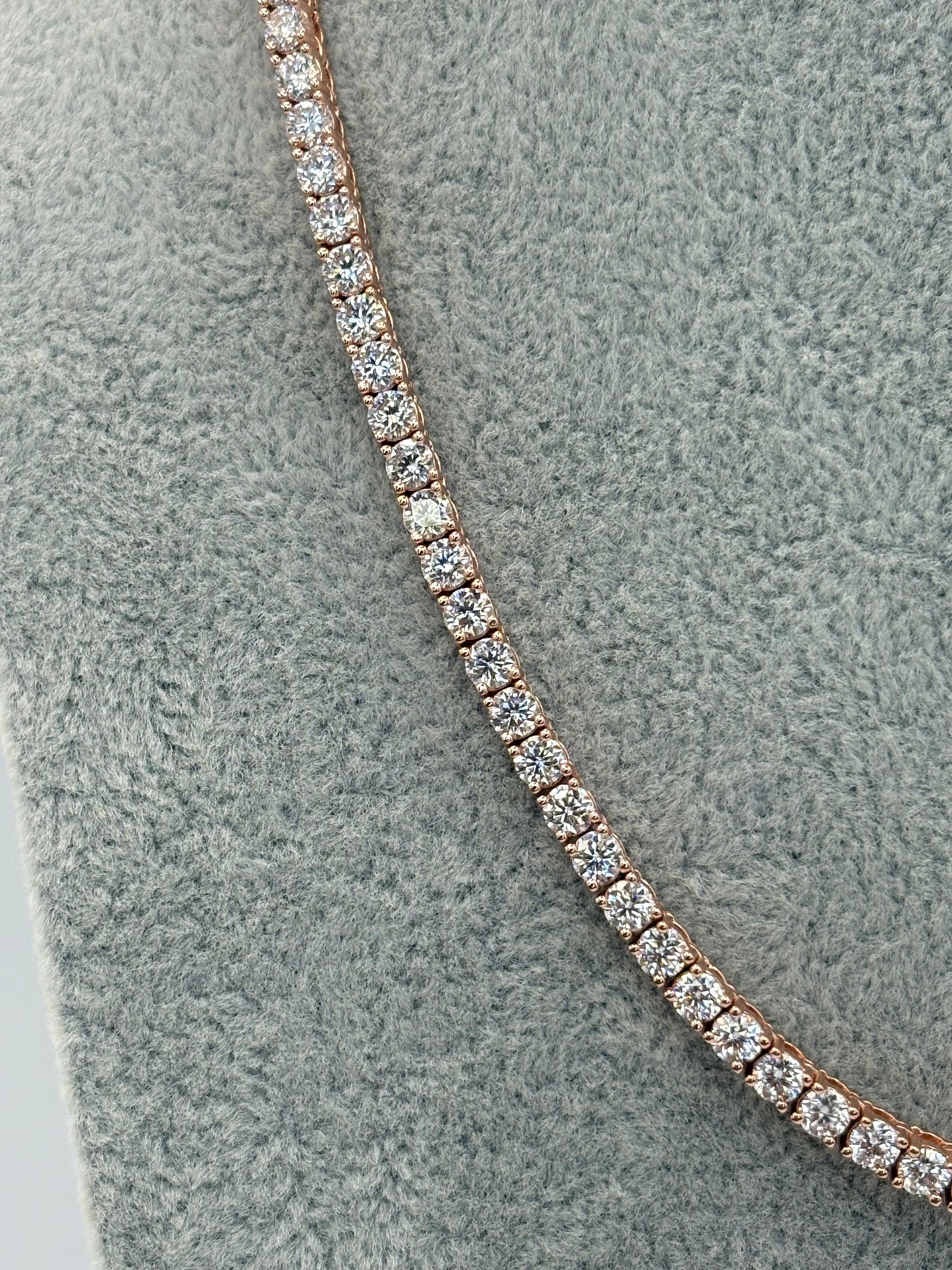 TENNIS CHAIN 4MM: SILVER, ROSE AND YELLOW