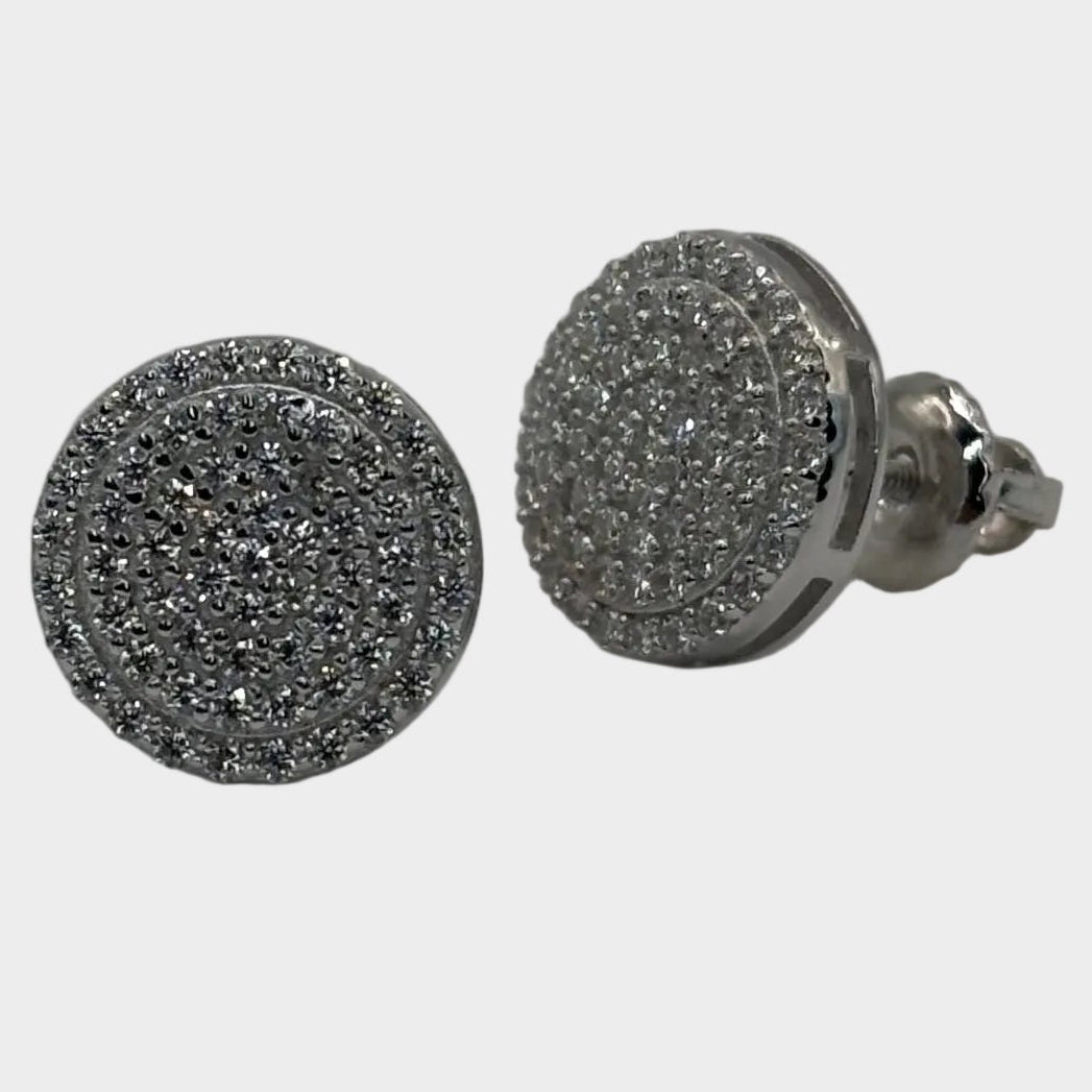Micro Iced Silver 10mm