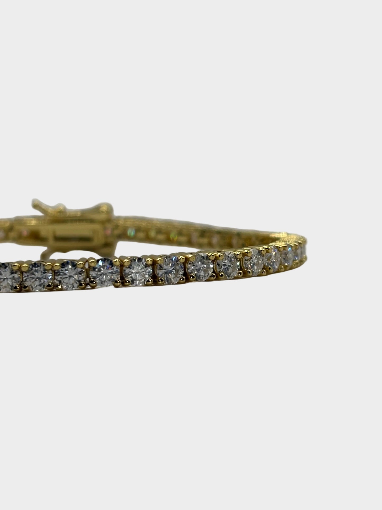TENNIS BRACELET 3MM: SILVER, ROSE AND YELLOW