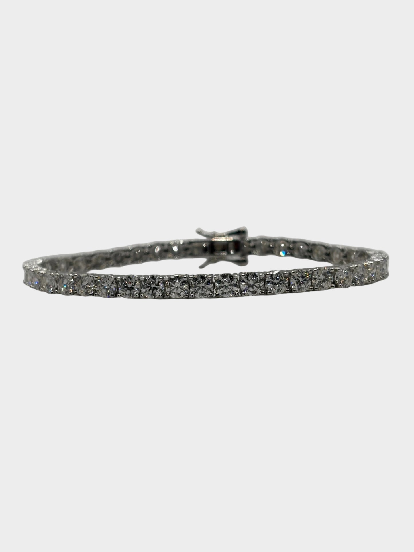 TENNIS BRACELET 4MM: SILVER, ROSE AND YELLOW