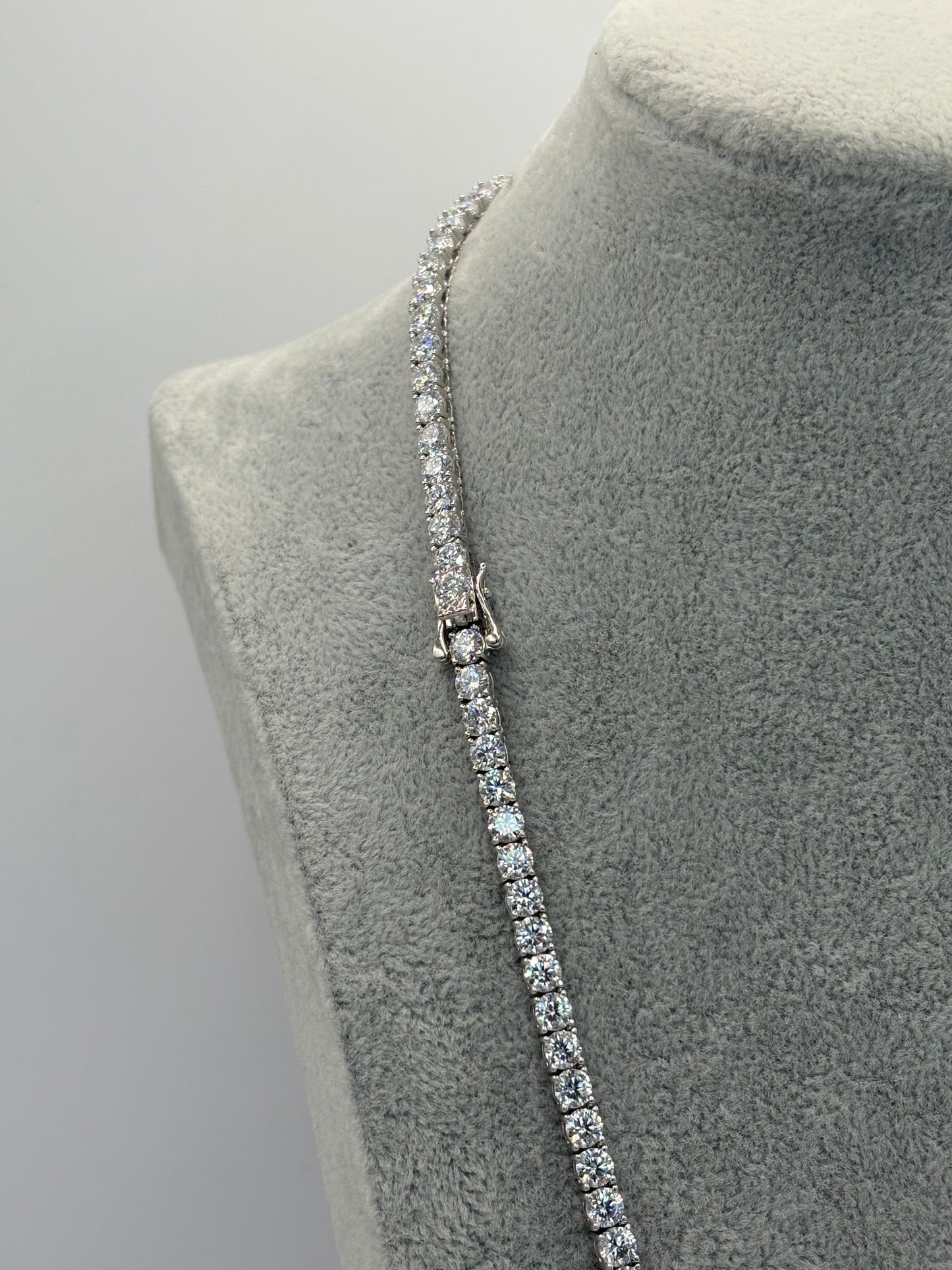 TENNIS CHAIN 4MM: SILVER, ROSE AND YELLOW