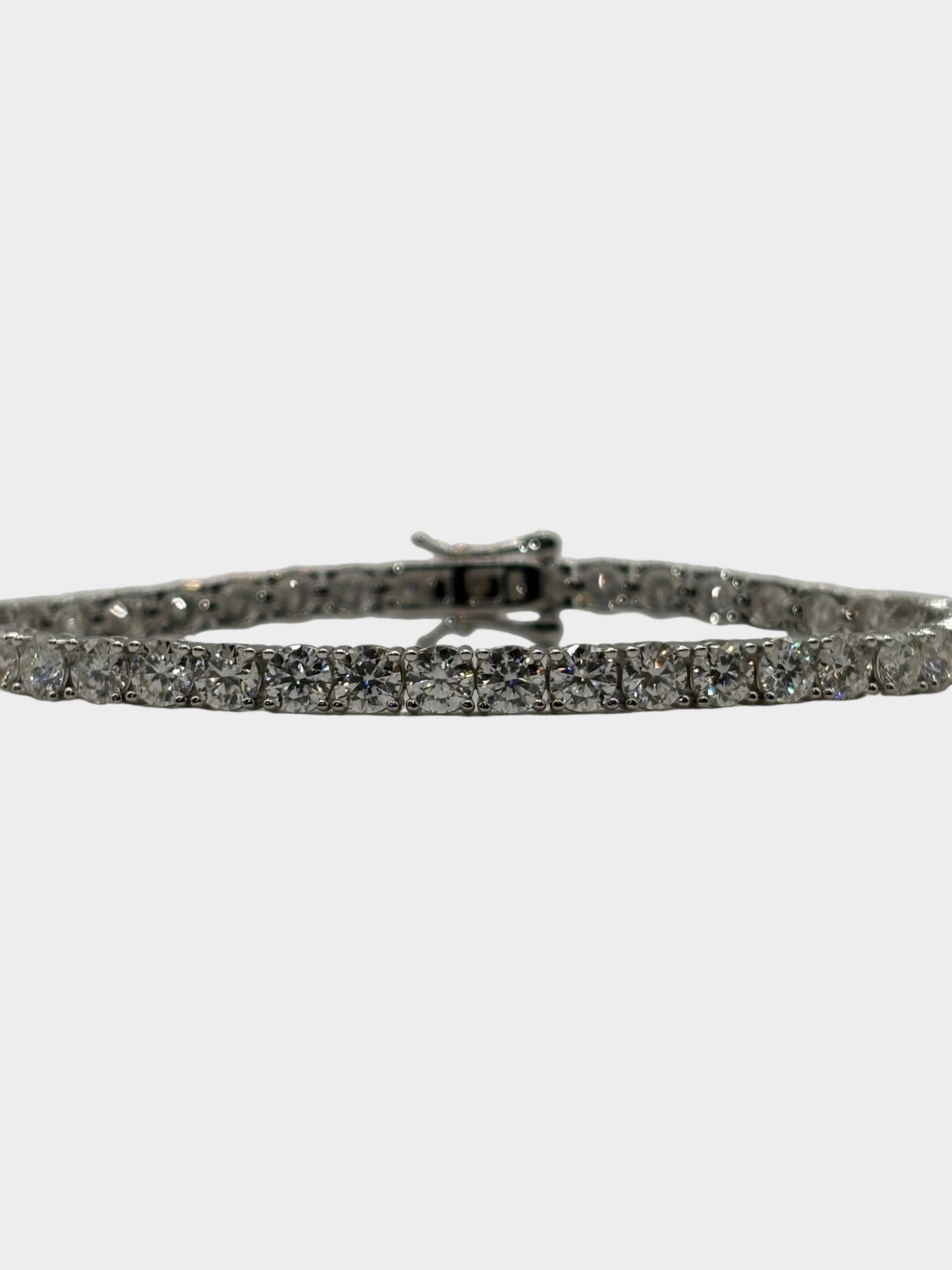 TENNIS BRACELET 4MM: SILVER, ROSE AND YELLOW