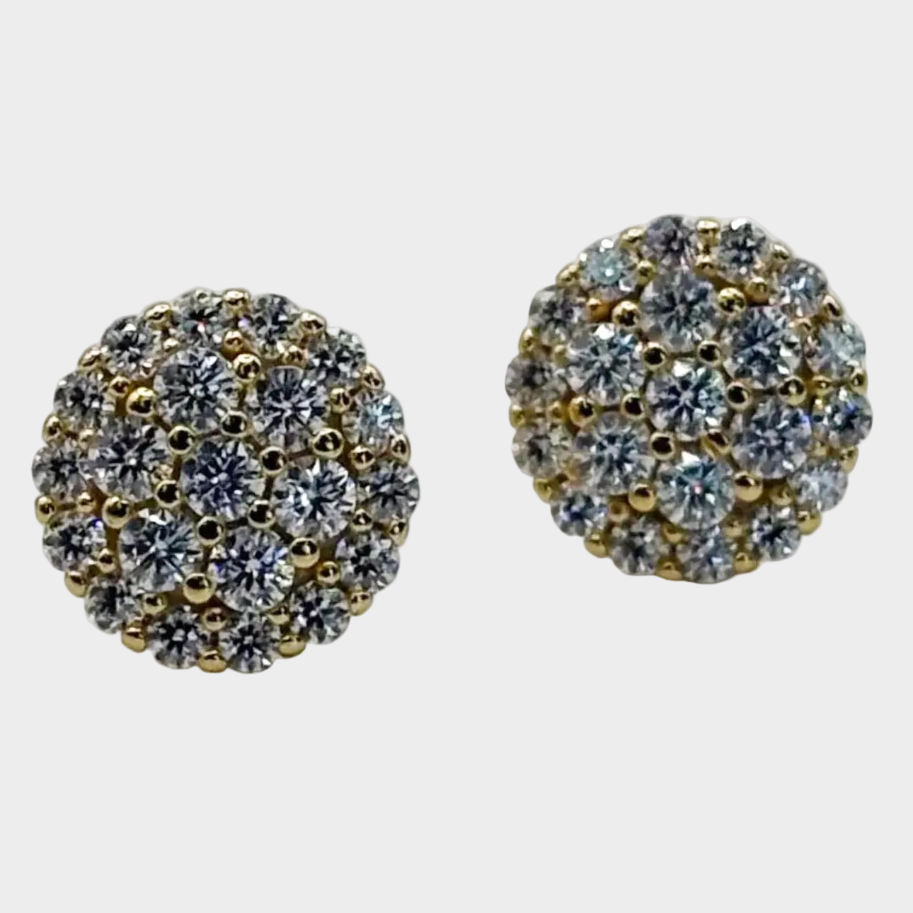 Flooded Circle Gold 10mm